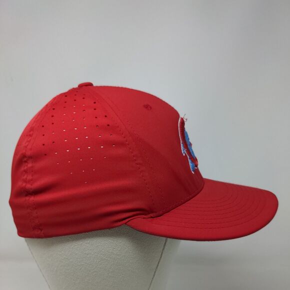 Richardson Men's Fitted Hat PTS 30 Red Size XS-S Embroidered G Logo - Picture 4 of 7